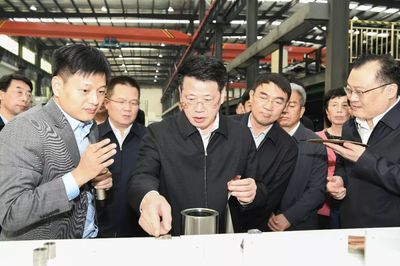 楊光榮、孫正東分別率隊(duì)觀摩全市產(chǎn)業(yè)發(fā)展項(xiàng)目 瑞琦塑膠展現(xiàn)建設(shè)成果